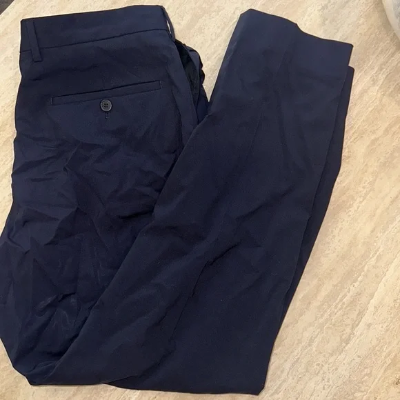 MENS PRADA 100% authentic NAVY BLUE DRESS PANTS SIZE 52 excellent